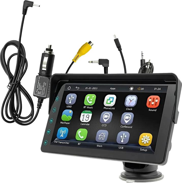 Produktbild Avizar CarPlay 7" Display mit Android Auto (Android Auto, Apple Carplay)