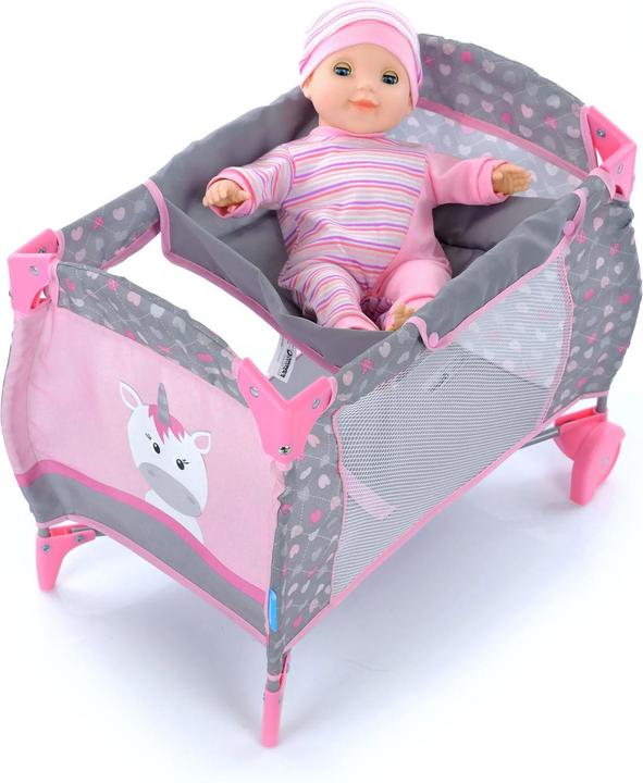 Produktbild Hauck Faltbares Puppenbett Einhorn