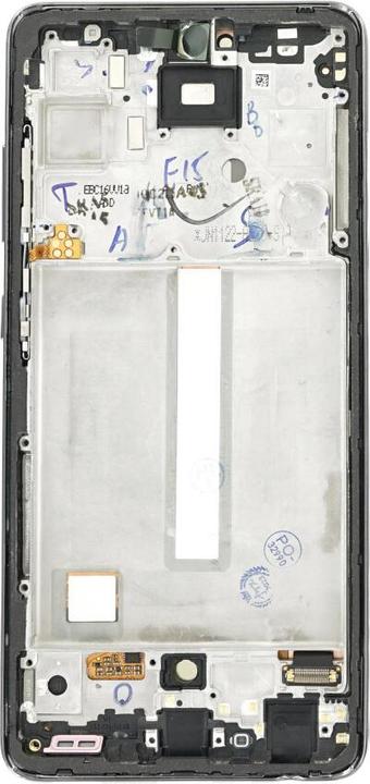 Produktbild OEM Display + Rahmen für Samsung A525 Galaxy A52 schwarz (Display, Galaxy A52)