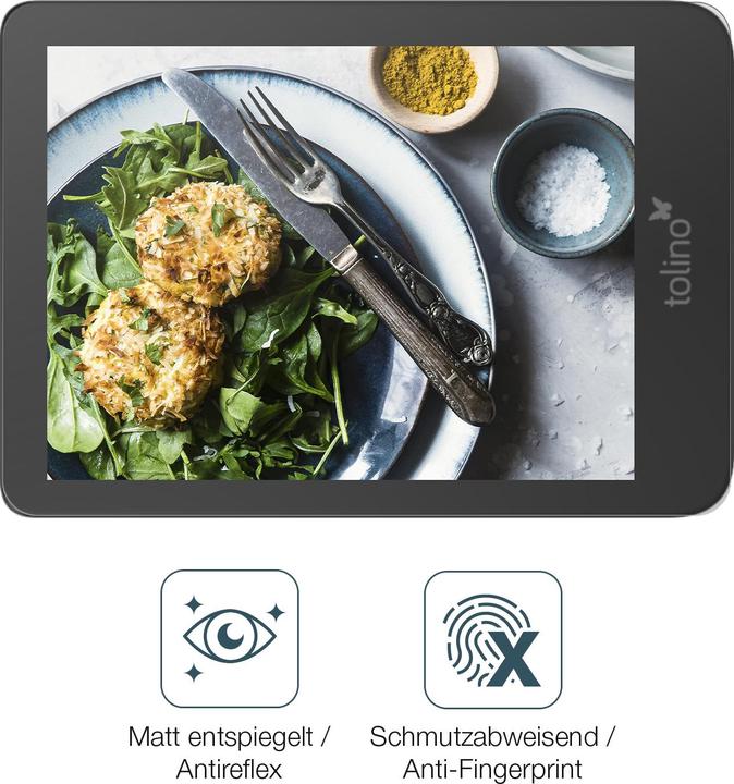 Actual product image Dipos Anti-Shock Screen Protector Matte (1 Piece, Tolino Shine 4)