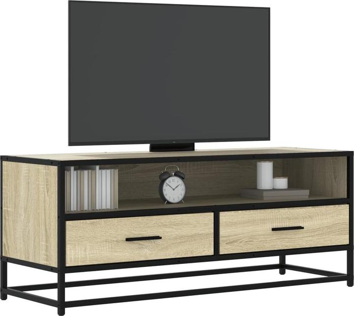 Actual product image VidaXL TV cabinet Lowboard TV cabinet TV table TV furniture Sonoma oak (100 x 34.5 x 40 cm)