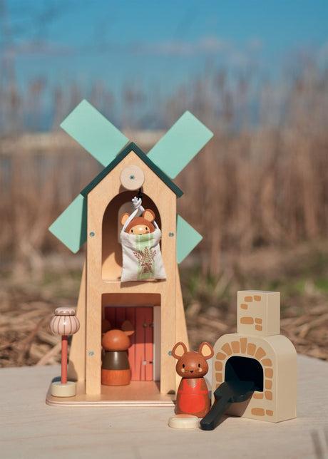 Actual product image Tender Leaf Toys Windmill