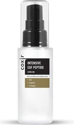 Coxir Intensive EGF Peptide Serum 50ml 1.69 fl.oz Wrinkle Serum for Face with Peptide Filtrate for Dull an (50 ml)