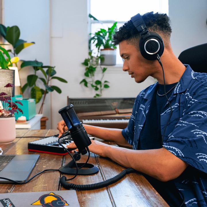 Produktbild Audio-Technica AudioT AT2020USBX Kondensatormikrofon bk Cardioid Condenser USB Microphone