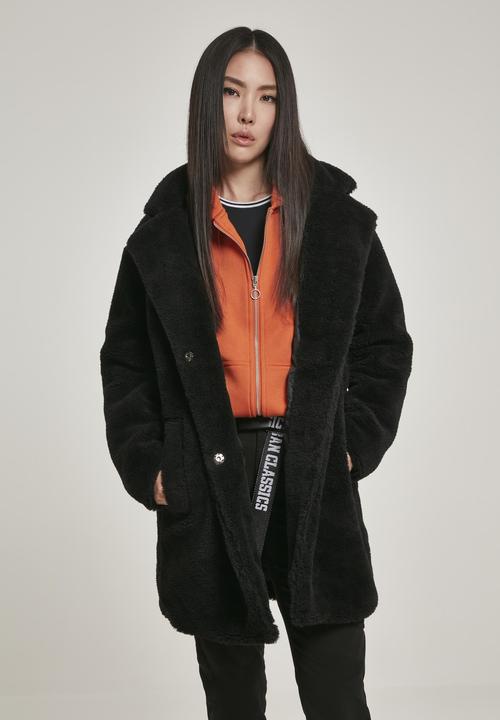 Actual product image Urban Classics Ladies Oversized Sherpa Coat (S)