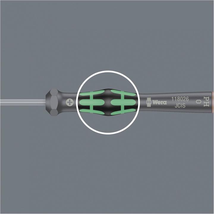 Produktbild Wera Kraftform Micro 12 Universal 1 (Schlitzschrauben, Innensechskant, Torx (TX), Phillipps-Kreuzschlitz (PH))