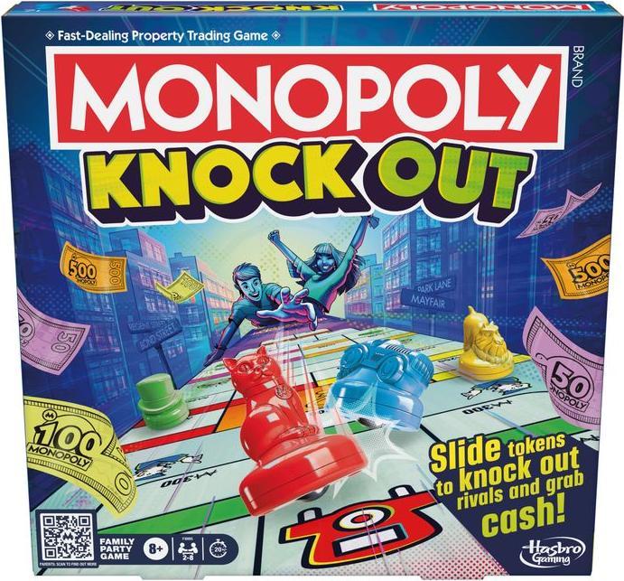 Actual product image Monopoly Knockout Family Party Board Game - Amazon Exclusive (Estonian, Latvian)