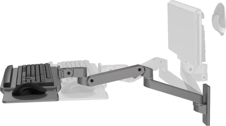 Produktbild Ergotron LX PRO ARM KEYBOARD TRAY WALL MOUNT darkgrey (Wand)