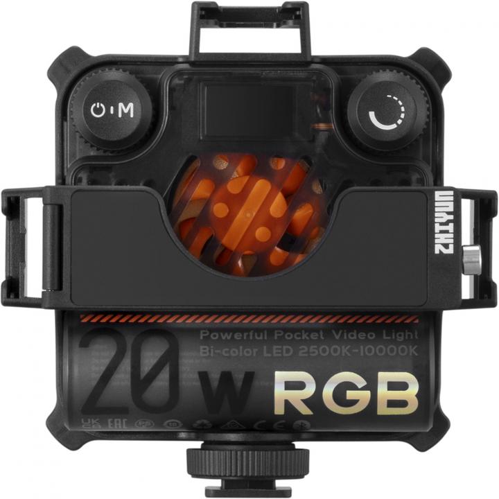 Actual product image Zhiyun Fiveray M20C RGB (Further permanent lights)