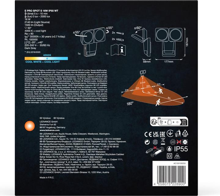 Image du produit Ledvance Endura Pro Spot (1500 lm, IP55)