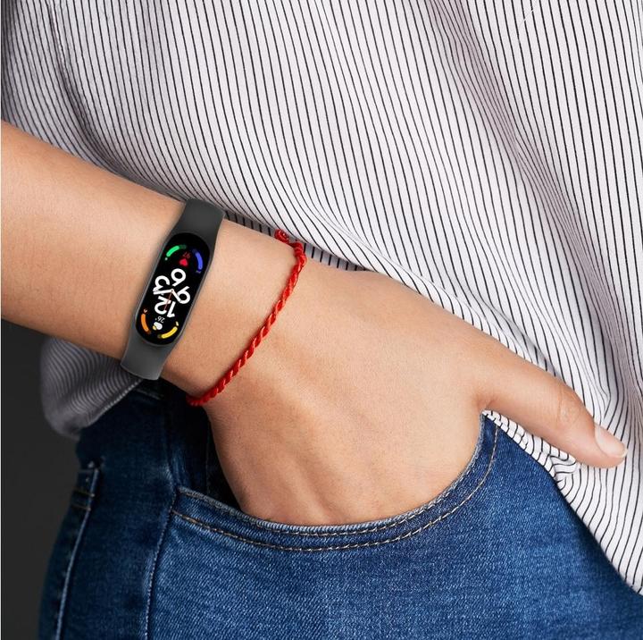 Produktbild Screenguard Xiaomi Smart Band 7 Silicone Strap Ersatzarmband (Silikon)