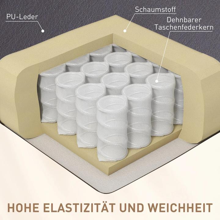 Produktbild Homcom Massagesessel mit Wippfunktion und Wärmefunktion