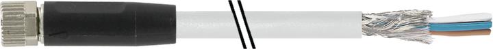 Actual product image Murr Elektronik M8 Bu. ger. with free cable end, shielded PVC-OB 4x0.34 shielded UL, CSA 10m