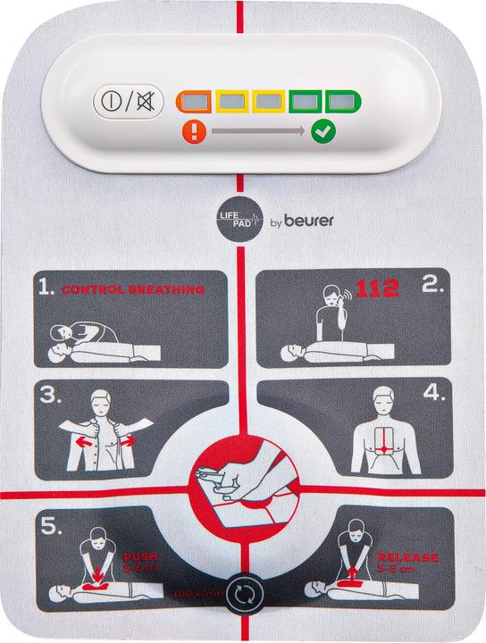 Actual product image Beurer Lifepad RH 112 resuscitation aid (First Aid Kit)