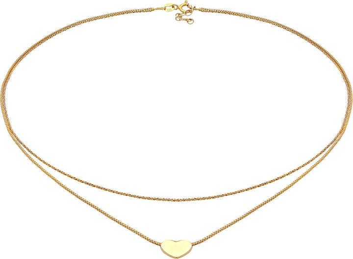 Produktbild Elli Herz, Layer (925er Sterling Silber, 38 cm)