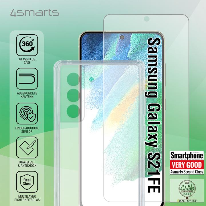Actual product image 4smarts 360° Starter Set X-Pro Clear Galaxy S21 FE (Samsung Galaxy S21 FE)