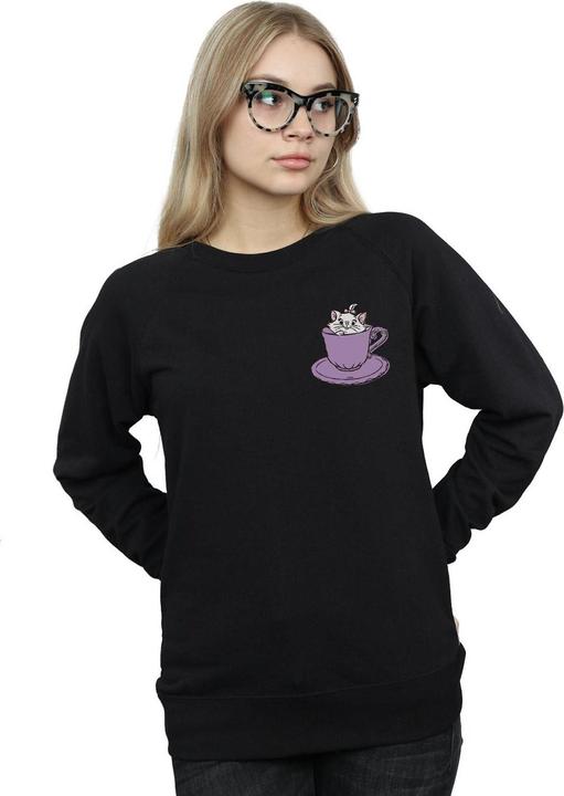 Immagine prodotto Disney Aristocats Marie In Cup Breast Print Felpa Donna (XXL)