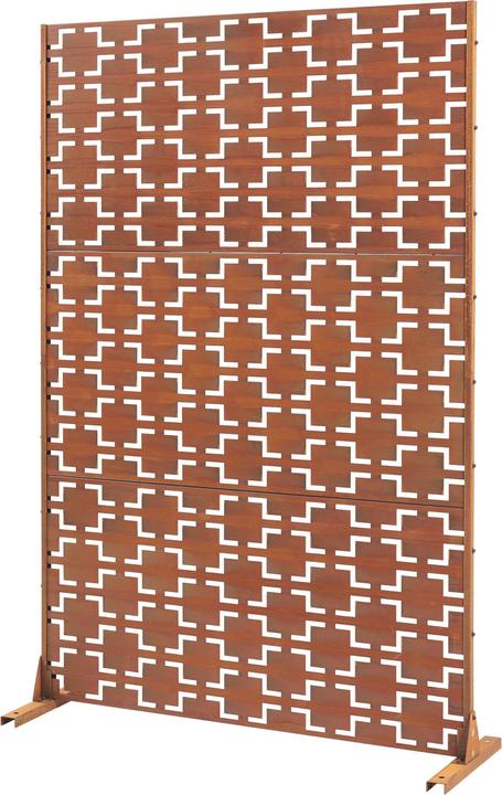 Produktbild Casa.Pro Trennwand Basciano Cortenstahl 180x120 cm Edelrost (180 x 120 x 40 cm)