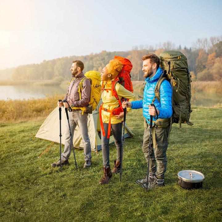 Immagine prodotto Juskys Nordic Walking Stöcke (65 -135 cm)