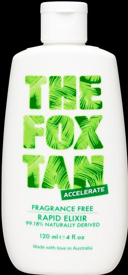 Actual product image The Fox Tan Fragrance Free Rapid Tanning Elixir (120 ml)