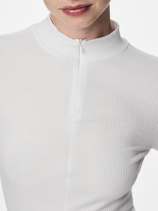 Produktbild Pieces Pckitte Zip Ls T-Neck Top Noos Bc (L)