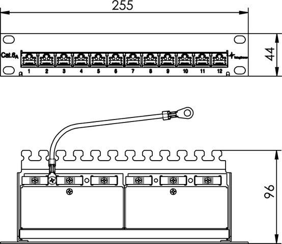 Image du produit Telegärtner Panneau de connexion
