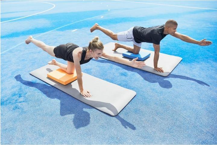 Actual product image Gorilla Sports Yoga mat (15 mm)