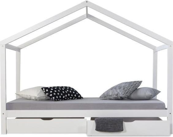 Immagine prodotto Homestyle4u Letto per bambini Letto per bambini con materasso e rete (90 x 200 cm)