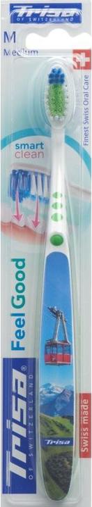 Image du produit Trisa Brosse à dents Feelgood Smart Clean moyenne (Moyen, 1 x)
