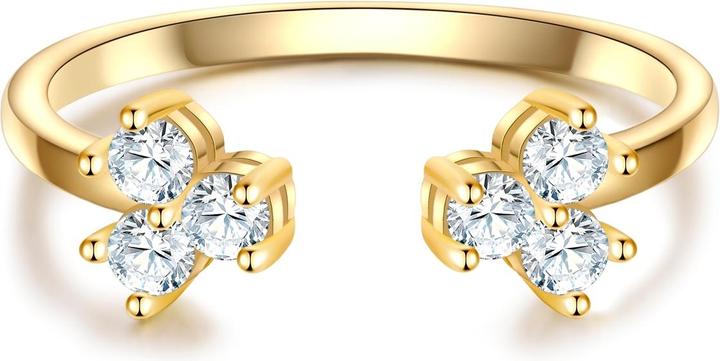 Produktbild Glanzstücke München Damen Ring Sterling Silber - 34488 (48, 925 Silber)