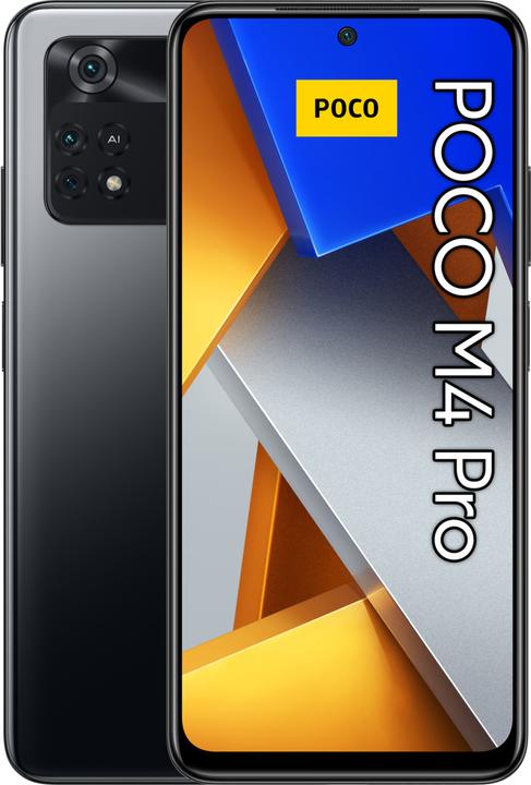 Xiaomi Poco M4 Pro (256 GB, Power Black, 6.43", Dual SIM, 64 Mpx, 4G)