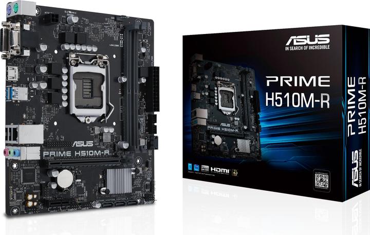 Produktbild ASUS PRIME H510M-R 1200 (LGA 1200, Intel H510, mATX)