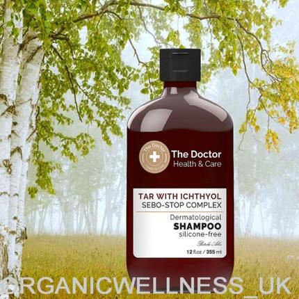 Image du produit The Doctor Health & Care Shampooing contre l'huile Tar + Ichthyol + Sebo-Stop Complex 355Ml (355 ml, Shampoing liquide)