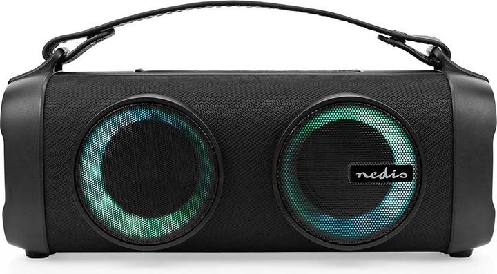 Produktbild Nedis Bluetooth® Party Boombox | 5 Std | 2.0 | 24 W | Medienwiedergabe: AUX / USB | Verknüpfbar | Tr (5 h, Batteriebetrieb)
