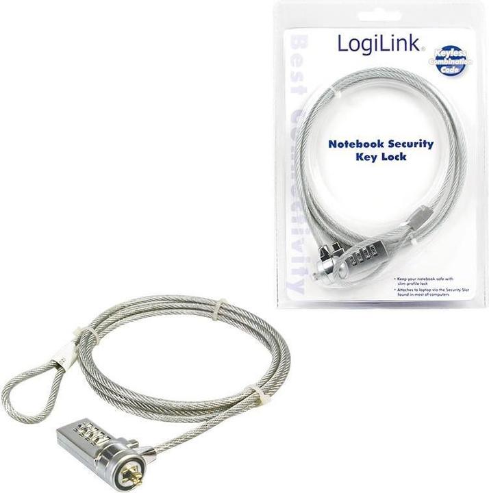Actual product image LogiLink Safety lock cable
