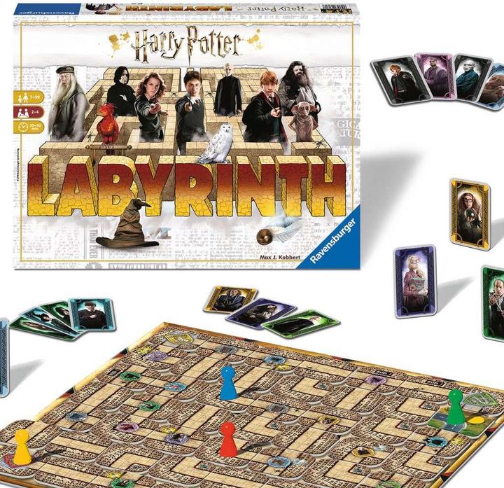 Actual product image Ravensburger Harry Potter Labyrinth (Italian, Dutch, French, German, English, Spanish)