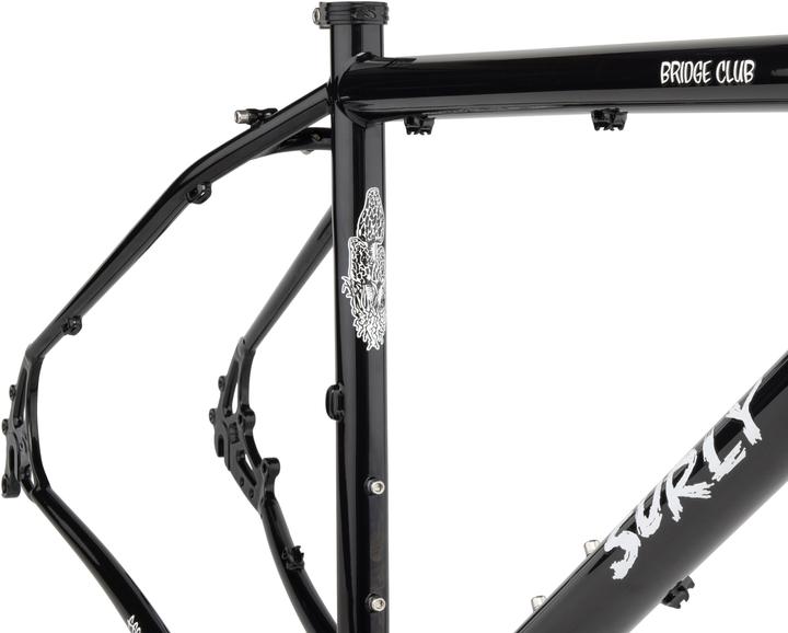 Actual product image Surly Bridge Club MTB Frameset, 26+/27.5+, trevor's closet black
