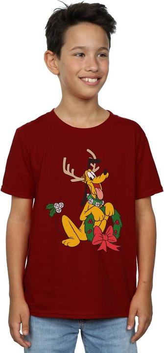 Immagine prodotto Disney Pluto Christmas Reindeer Maglietta Ragazzi (140, 146)
