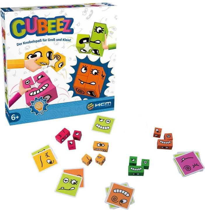 Immagine prodotto HCM Kinzel HCM55171 - Cubeez - Gioco da tavolo, 2-4 giocatori, età 6+ (edizione DE) (Tedesco)