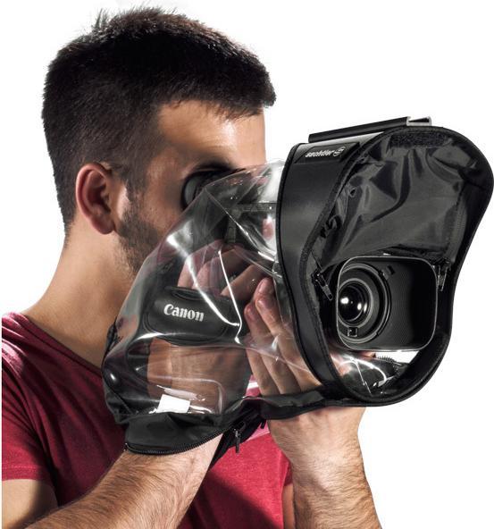 Immagine prodotto Sachtler Parapioggia trasparente per mini videocamera DV/HDV (Parapioggia, Vari)