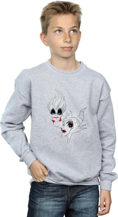 Actual product image Disney Boys Villains Wicked Women Sweatshirt (140, 146)