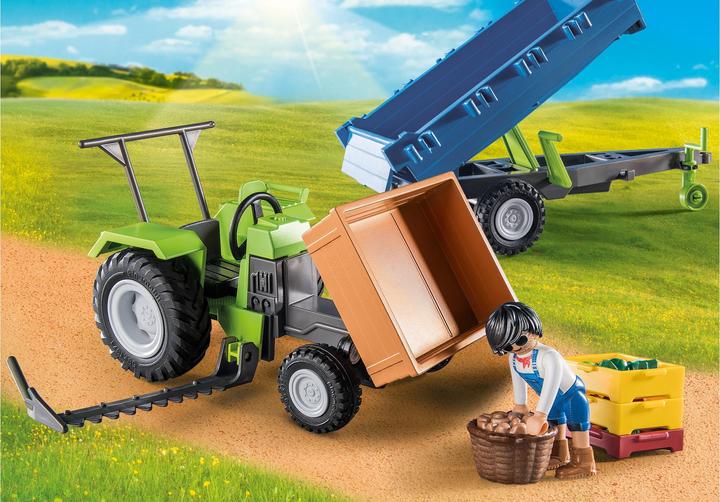 Produktbild Playmobil Traktor mit Anhänger (71249, Playmobil Country)