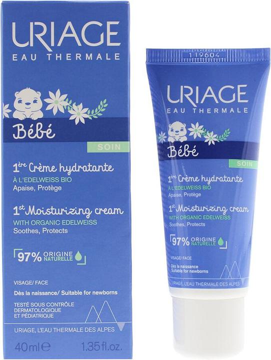 Actual product image Uriage Bébé 1st Moisturizing Cream (40 ml, Day cream)
