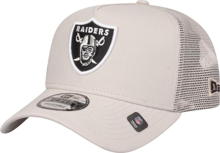 New Era A-Frame Mesh Trucker Cap - Las Vegas Raiders stone