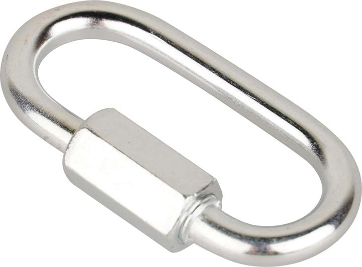 Actual product image Mamutec Galvanised Chain screw link 4 mm 4 pcs.