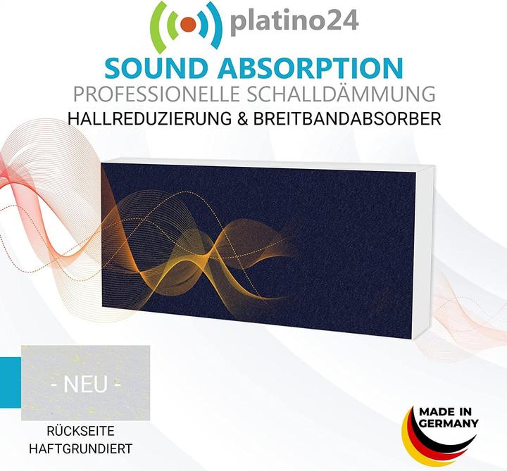 Actual product image Platino24 Sound Absorber Set Night Blue (3 pcs.)