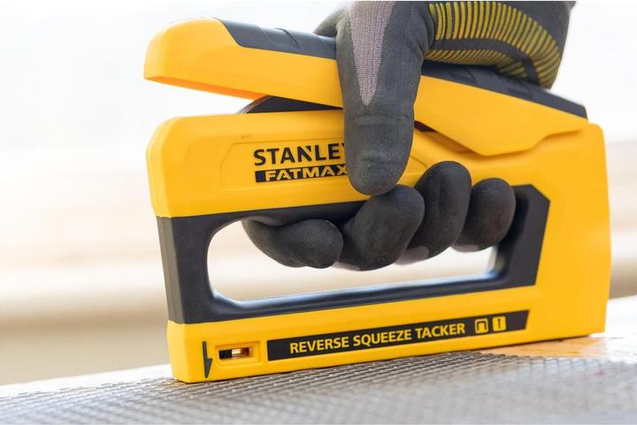 Actual product image Stanley Hand Tacker Reverse Squeeze