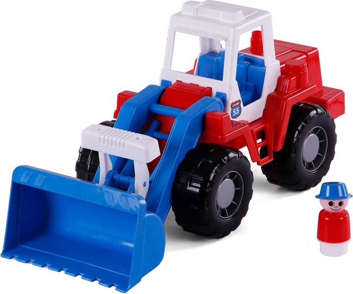 Actual product image Polesie Cavallino excavator with play figure