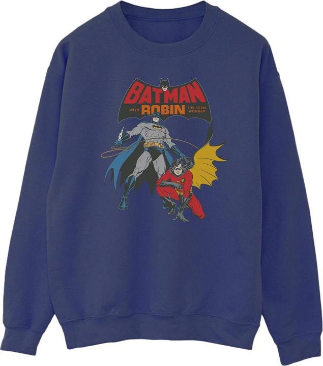 Batman und Robin Sweatshirt aus Baumwolle