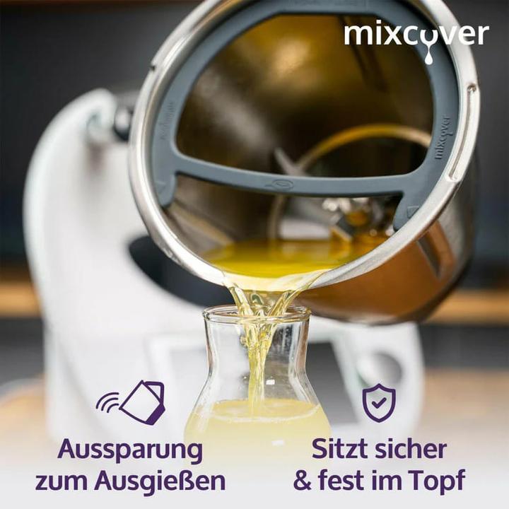 Actual product image Mixcover Lid holder and wiper aid compatible with Thermomix TM6 TM5 TM31